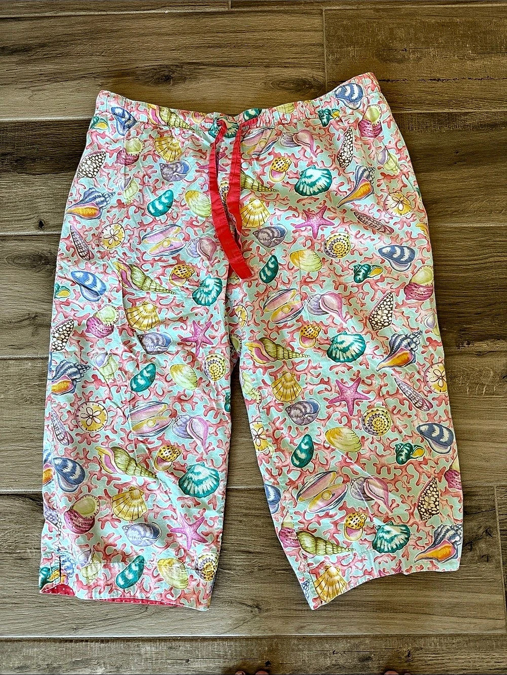 Nick & Nora XXL seashell print pj pants
